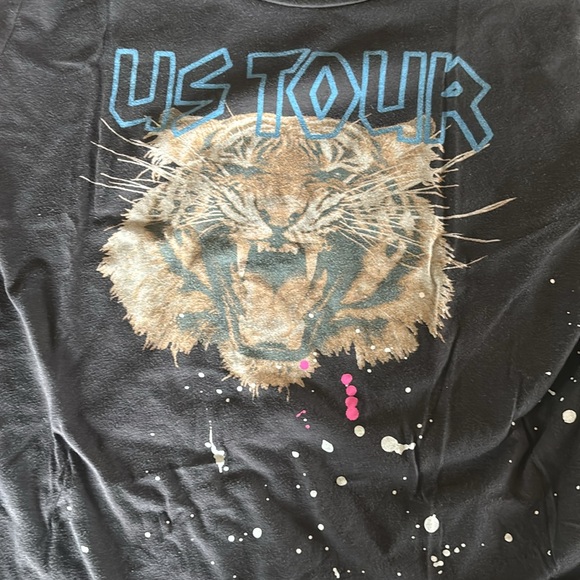 Chaser Rock n Roll Def Leppard Tee Lot Band Tour Tiger Eagle Cotton Blend L - Picture 3 of 5